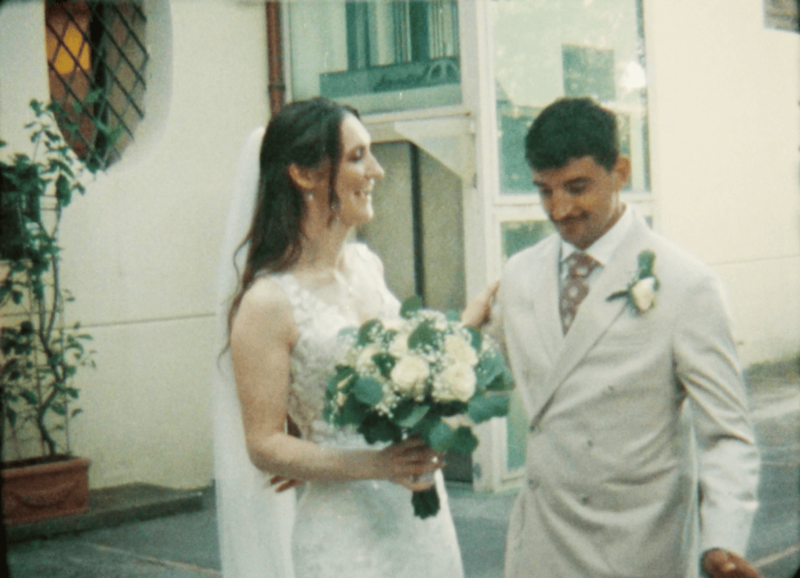 Katie & James Super 8 wedding film at Museo Correale di Terranova & Grand Hotel Royal