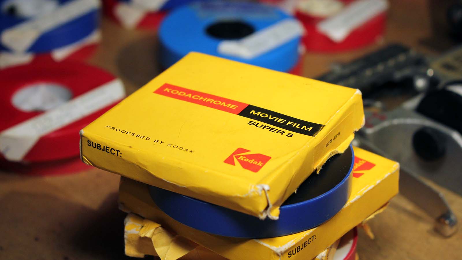 Kodak Super 8 film box